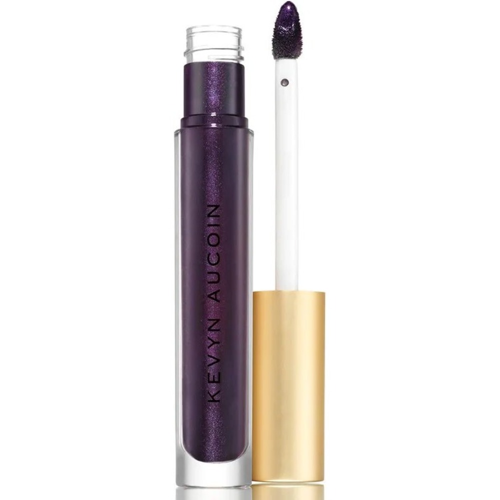 NEW Kevyn Aucoin The Molten Lip Color Carbon Metallic Liquid Lipstick 0.14oz